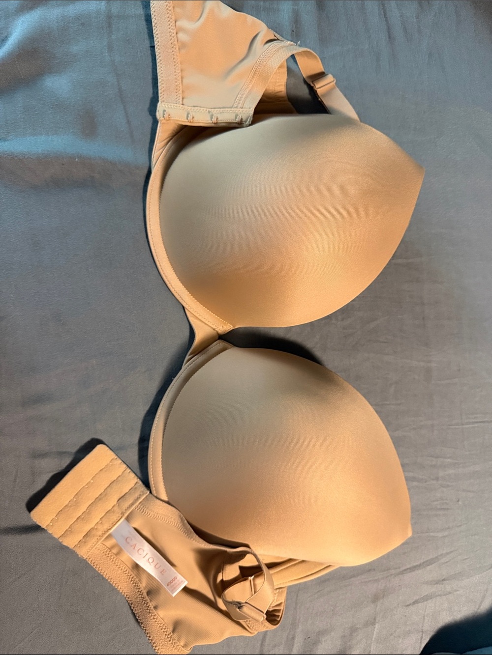 Cacique Smooth Nude T-Shirt Bra - Beige/Light Tan